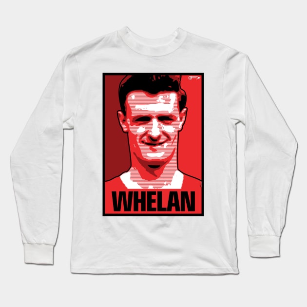 Whelan - MUFC Long Sleeve T-Shirt by David Foy Art